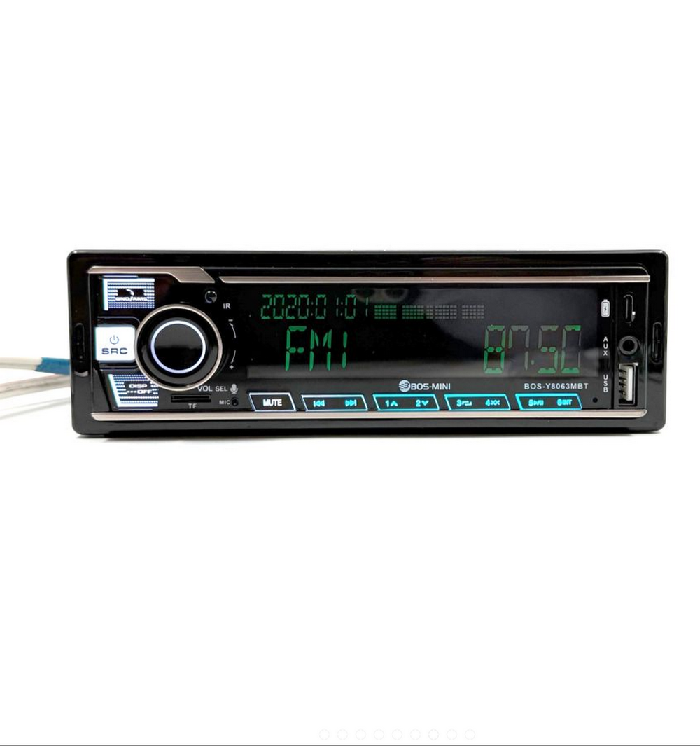 Автомагнитола FM/BT/USB/TFplayer BOS-MINI BOSY8063MBT