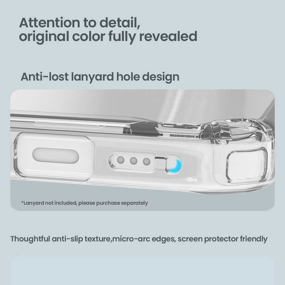 Прозрачный усиленный чехол от Nillkin с MagSafe для iPhone 17, серия Nature TPU Pro Magnetic Case