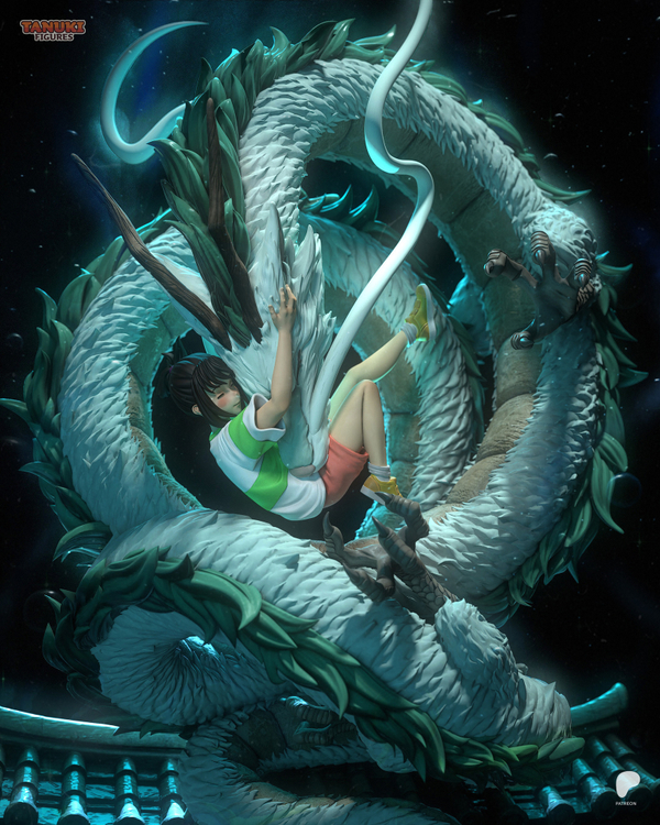 Диорама Унесённые призраками Хаку