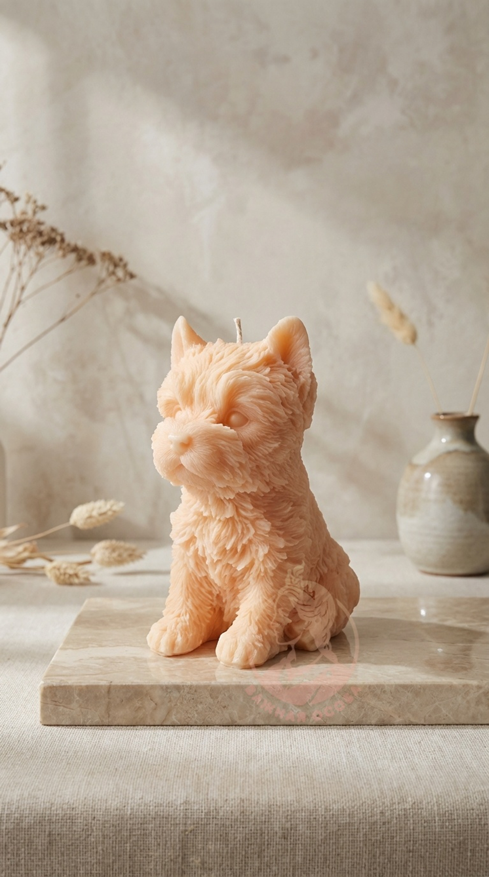 Свеча "Йоркширский терьер"