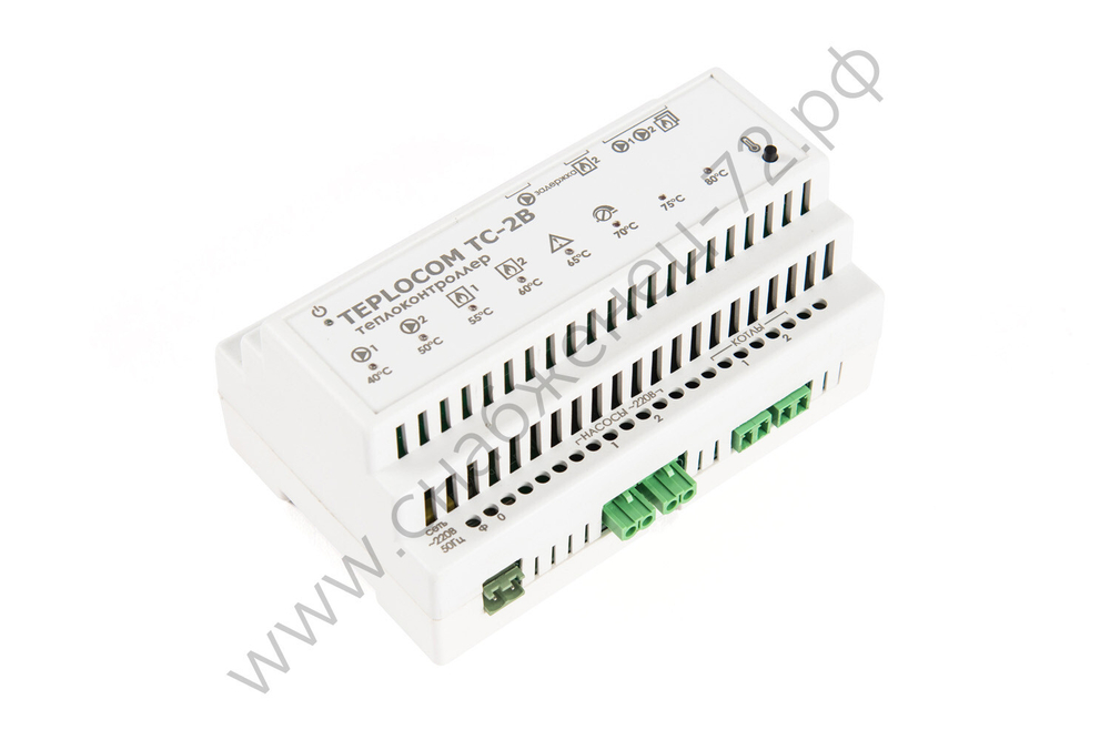Теплоконтроллер TEPLOCOM Каскад TC-2B для сист отопления упр каскадом из 2 котлов
