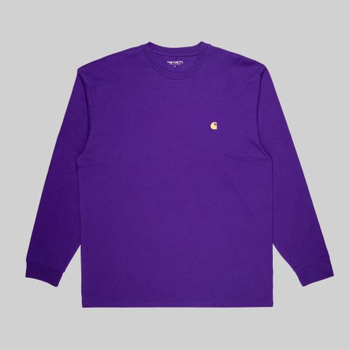 Лонгслив мужской Carhartt WIP Chase артикул:I026392_tyrian - купить в магазине Дайс