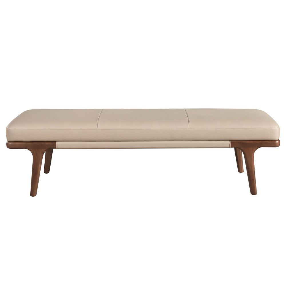 Банкетка 5179 из экокожи цвета норки