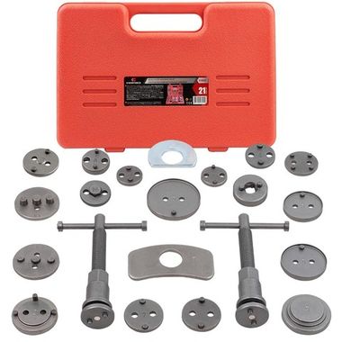 Набор инструментов для обслуживания тормозных цилиндров 21пр., в кейсе EVERFORCE EF-65806