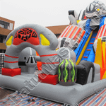 Коммерческий надувной батут "Робот" 13.5*7*9 м