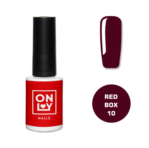 Гель-лак OnlyNails Red Box №10, 10 мл