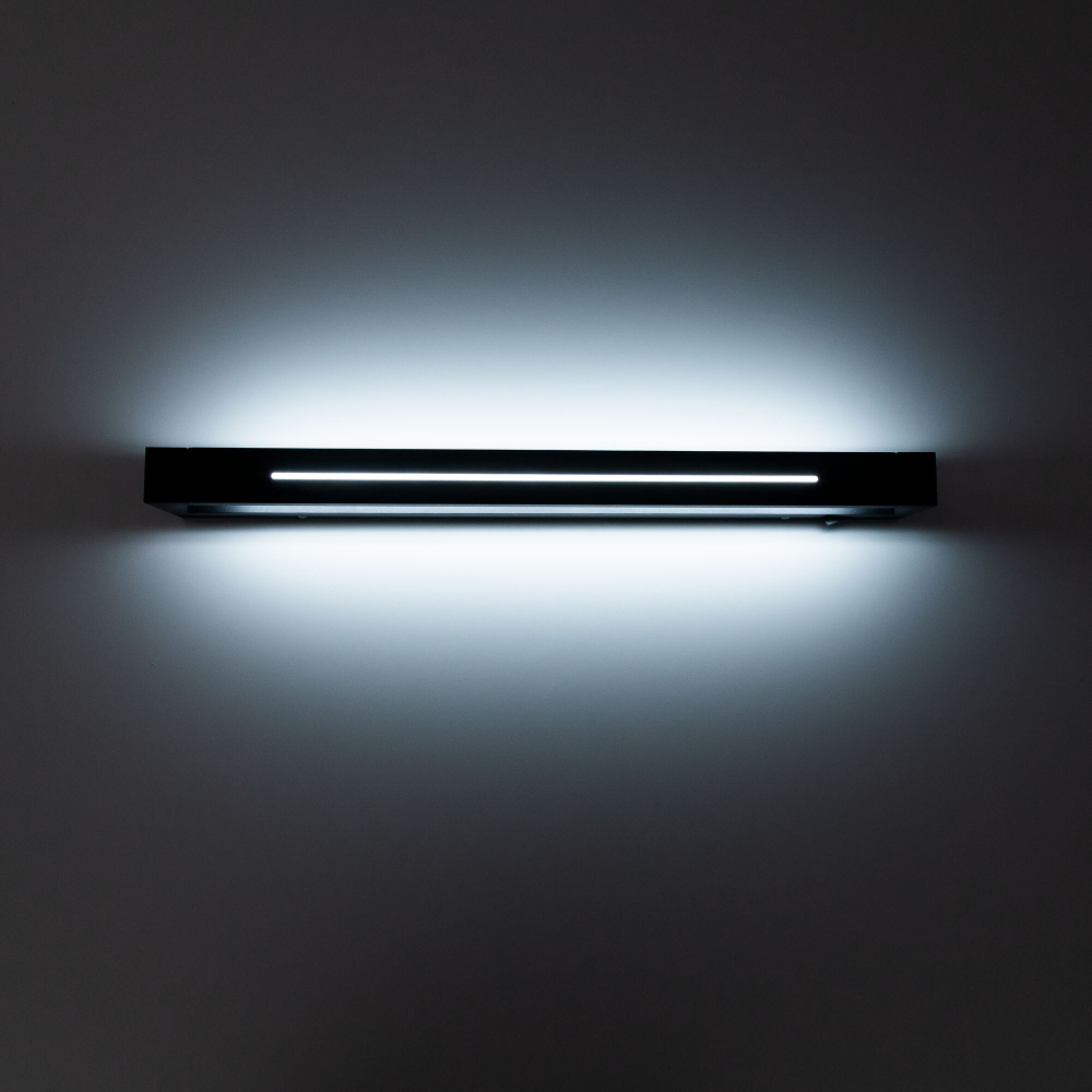 Citilux Визор CL708261N LED Настенная подсветка с выключателем Чёрная
