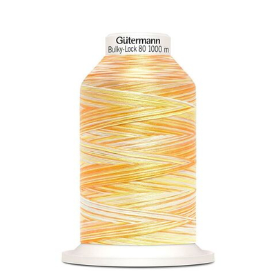 Нить текстурированная Gutermann Bulky-Lock 80 multicolor (1000 метров), 1 кат. | 9914