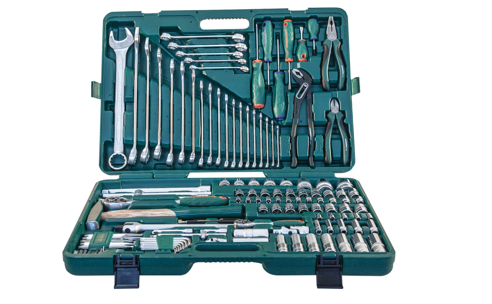 S04H524127S (S04H524127S18) Набор инструмента универсальный 1/2", 1/4"DR, 127 предметов