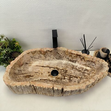 Раковина из окаменелого дерева OD-62483 81*43*15