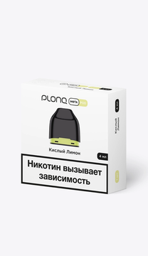 Купить Картридж Plonq Prefilled Meta Pod 4 мл - Кислый Лимон