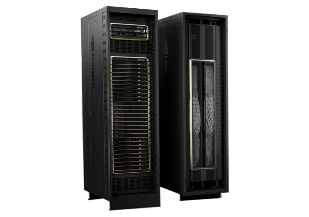 Стойка NVIDIA GB200 NVL72