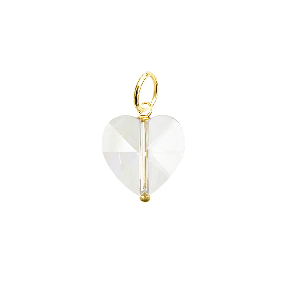 Подвеска Сердце из стекла