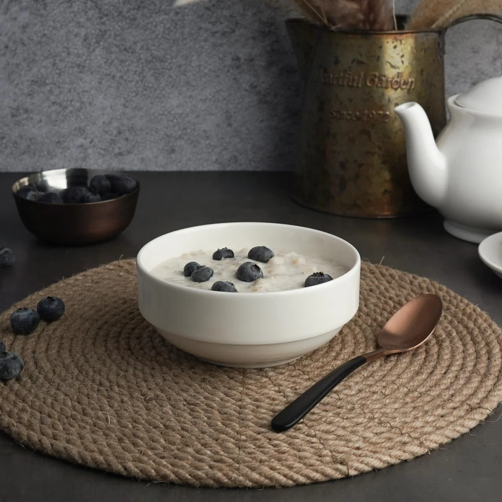 Салатник d=12 см, h=5.3 см, v=350 мл. фарфор "NOBLE" серия "Fine Plus"