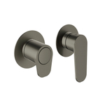 Встраиваемый смеситель для душа на 2 выхода ALEXIA 361512HSGR графит