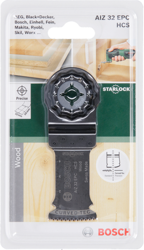 Погружное пильное полотно HCS AIZ 32 EPC Wood Bosch 2609256947