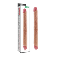 Двухголовый прямой фаллоимитатор Slim Ultra Double Dildo (42,5*4,5 см)