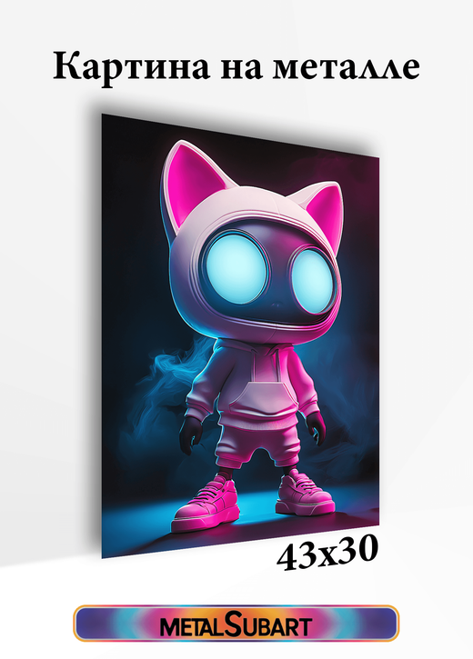 Картина на металле универсальная от MetallSubArt