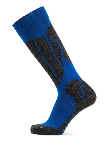 Термоноски мужские Norveg Sport Wool  горнолыжные высокие   9SWSMRU-125, синий+антрацит