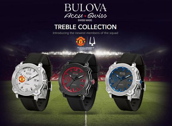 Наручные часы Bulova Automatic 63B195 Manchester United