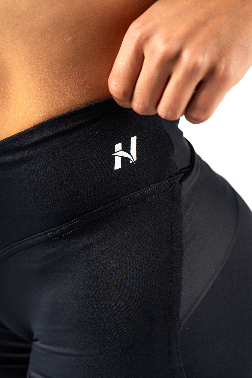 Шорты V-shaping Belt Shorts STRONG BEAUTY 428 Черные