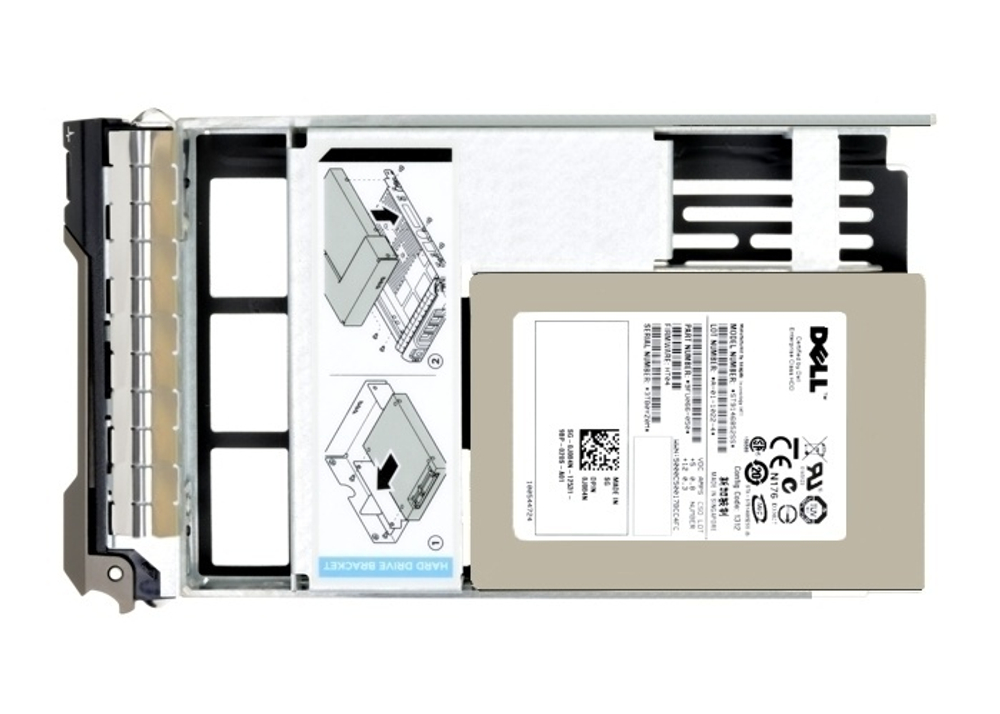 Накопитель SSD Dell 400-BDUP 960-GB 6G 3.5 MLC SATA MU SSD w/F238F