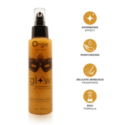 Мерцающий хайлайтер масло для тела Orgie Glow Shimmering Body Oil 110мл