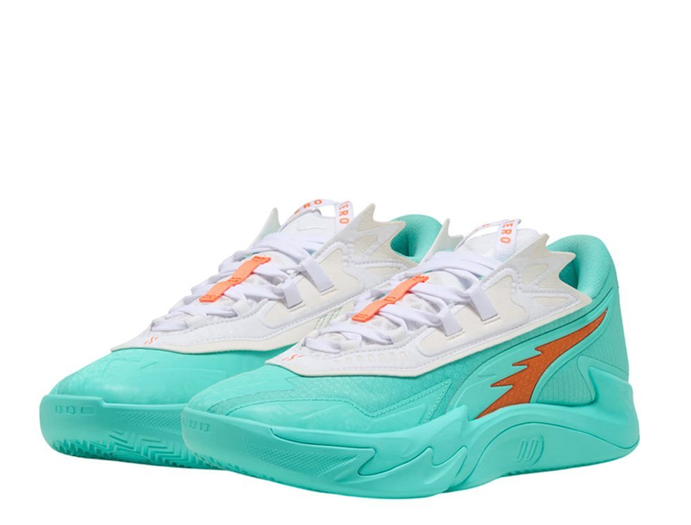 Баскетбольные кроссовки Puma Scoot Zeros II Shift Aquatic-Orange Poppy shoes