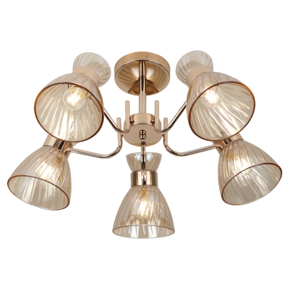 Люстра Rivoli Victoria 9183-305 5хЕ27 60 Вт модерн | Лайт