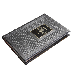 Ежедневник А5 «ГРУ-2» с накладкой из стали