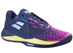 Теннисные кроссовки Babolat Propulse Fury 3 Clay - dark blue/pink aero