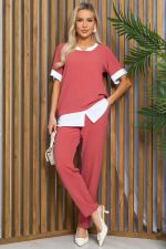 Костюм Нежный акцент (терракот) К13411-4М LT Collection
