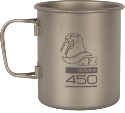 Титановая кружка NZ, объем 450мл, модель TM-450FH