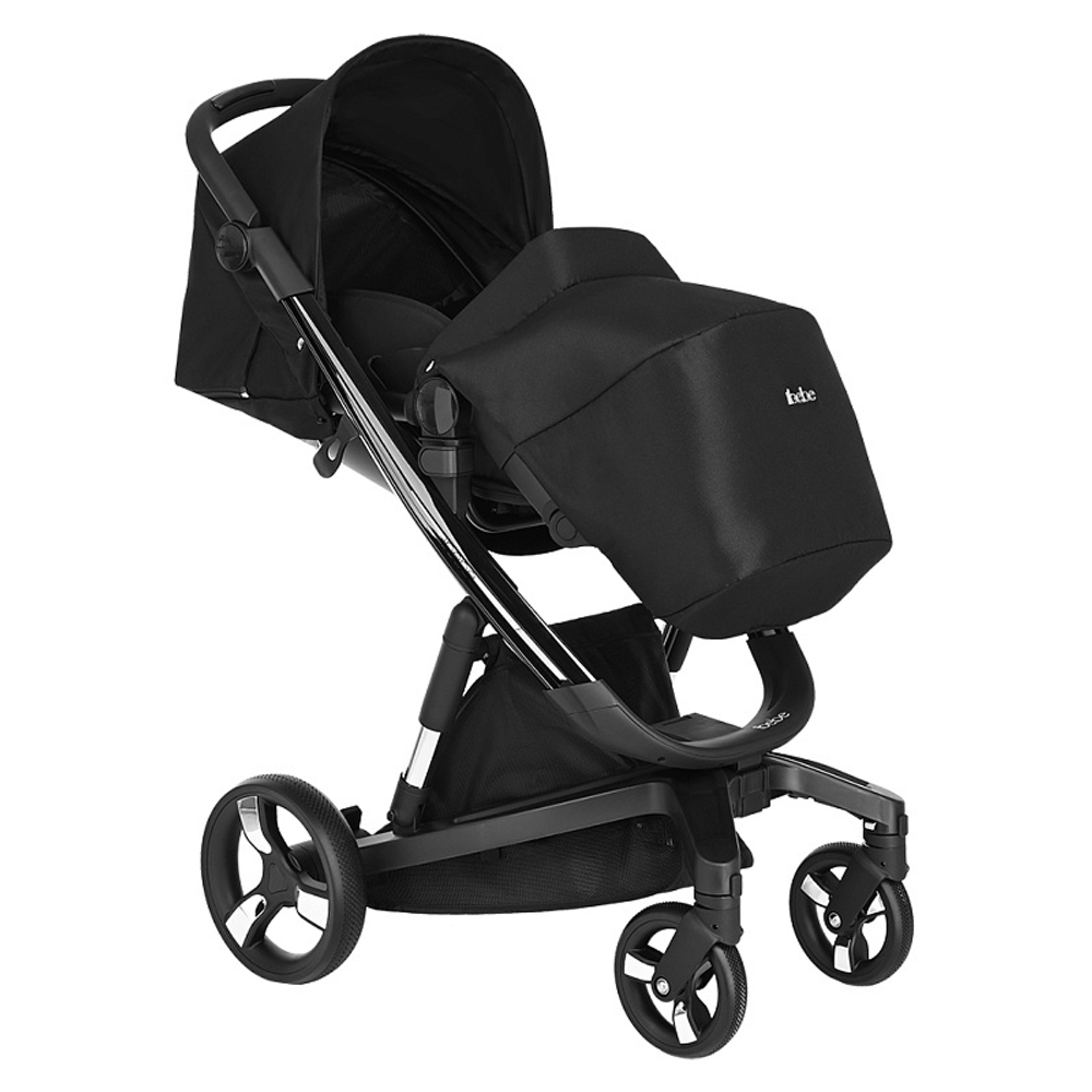 Коляска Ibebe I-Stop 2 в 1 IS 15 Black/Black