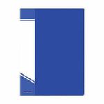 Папка с файлами inФОРМАТ А4 100 файлов синий пластик 800 мкм карман