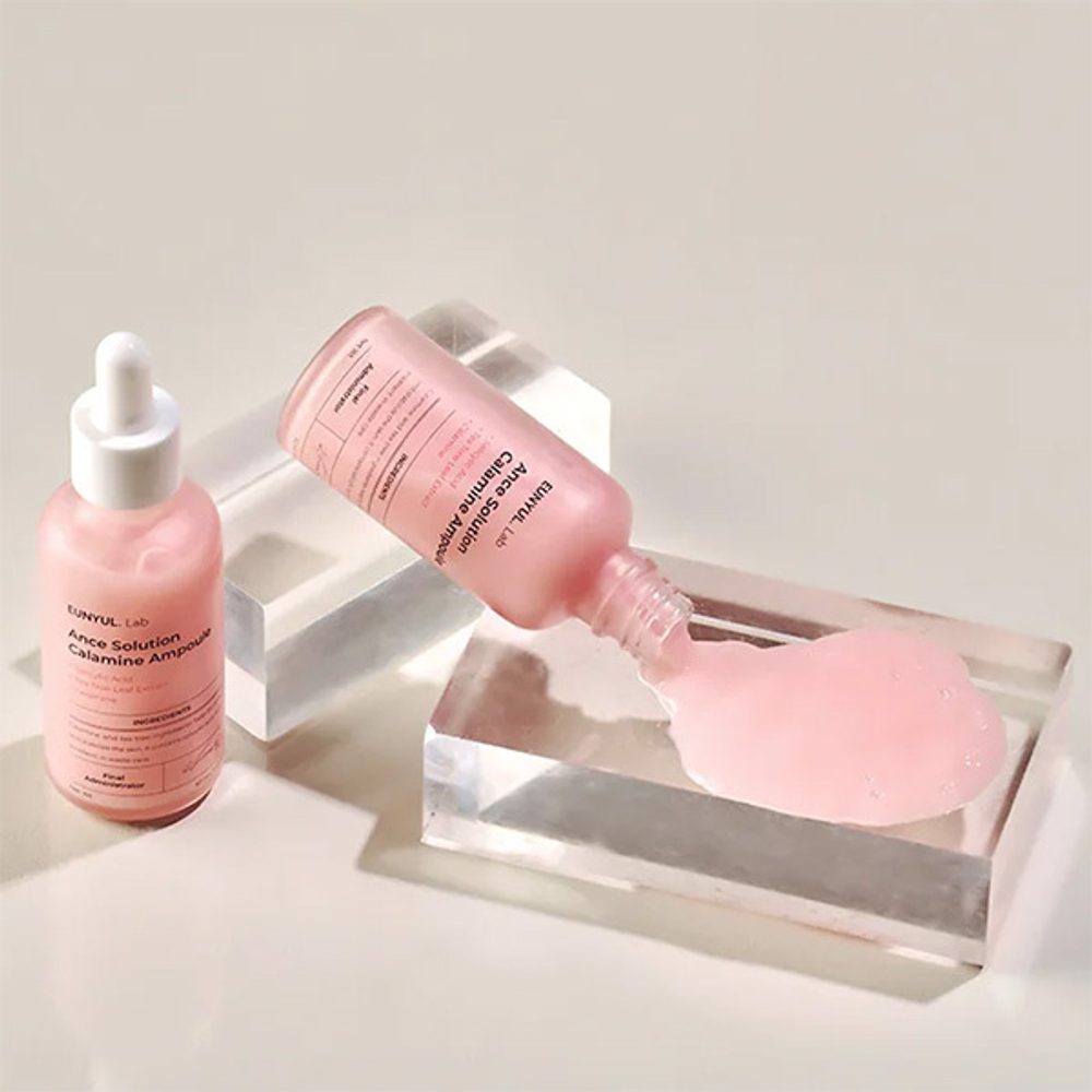Ампульная сыворотка для проблемной кожи с Каламином Eunyul  Lab Acne Solution Calamine Ampoule 50мл