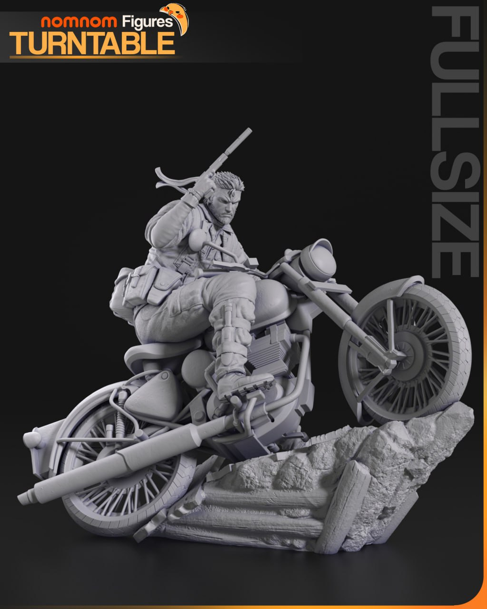 Биг Босс Фигурка Нейкид Снейк Metal Gear