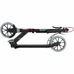Самокат Tech Team Delta black-grey 1/4 чёрный/серый