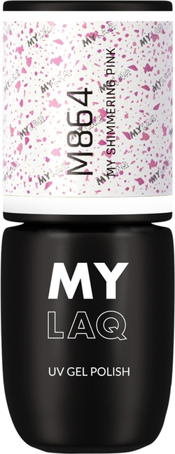 MYLAQ UV Gel Polish - гибридный лак для ногтей, 5 ml