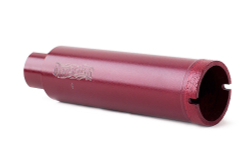 Сегментная алмазная коронка MESSER REDLINE по граниту диаметр 62 мм длина 100 мм