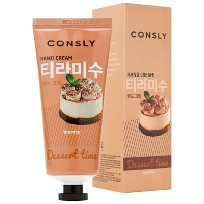Крем для рук Dessert Time с ароматом тирамису, 100мл, Consly