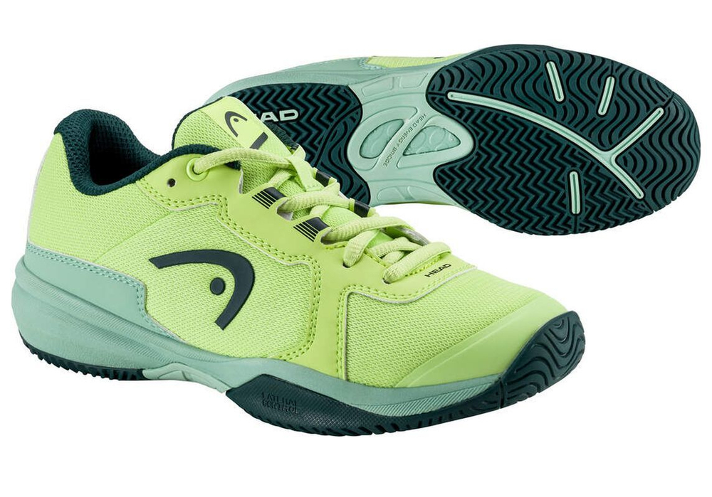детские Кроссовки теннисные Head Sprint 3.5 - light green/forest green
