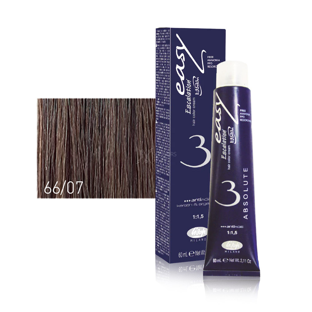Перманентный безаммиачный краситель для волос Lisap Escalation Easy Absolute-3 (Lisap Absolute-3)