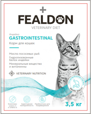 Сухой корм для кошек Fealdon GASTROINTESTINAL холистик
