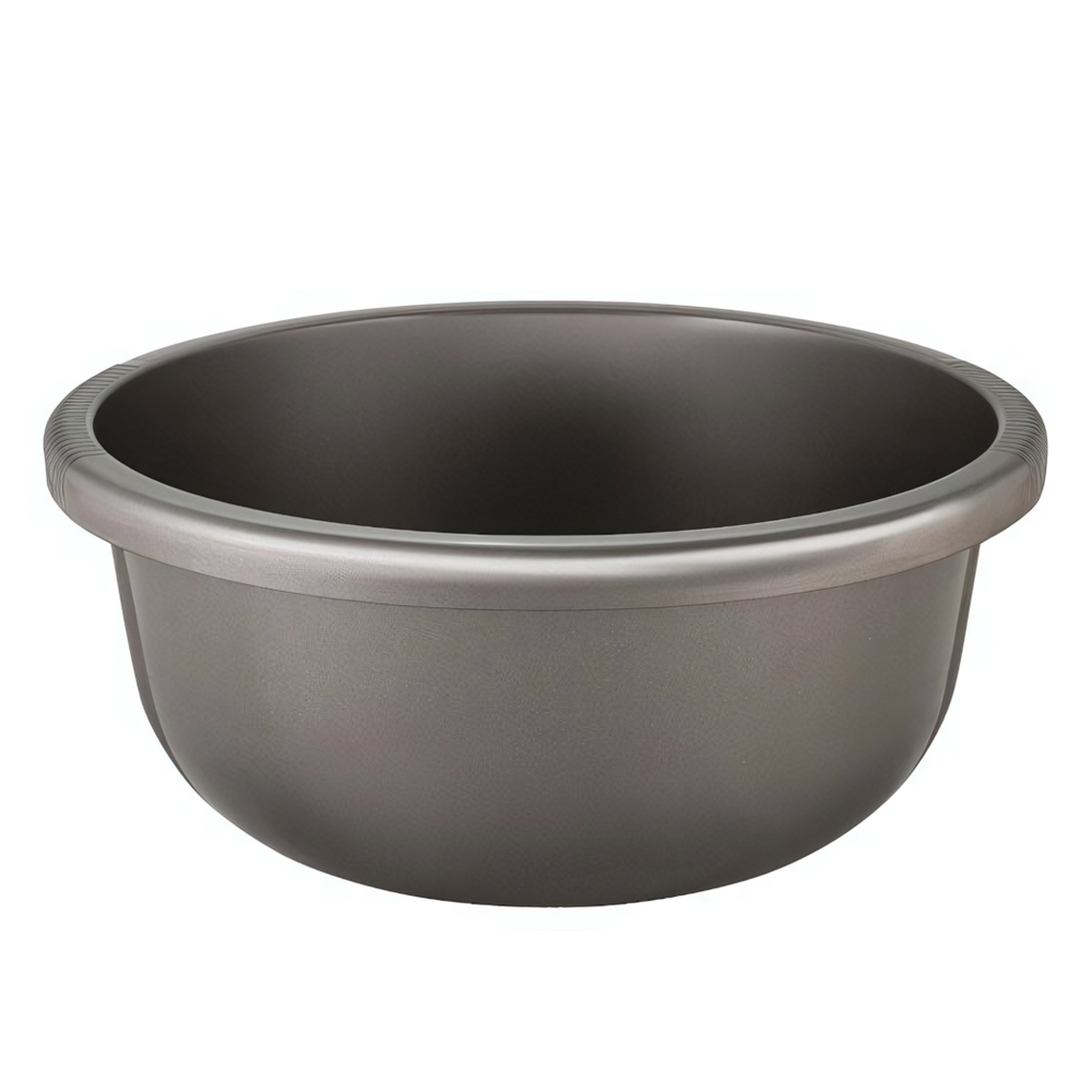 Таз круглый 6,5л Rock'n'Roll антрацит