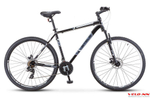 Велосипед 29" STELS Navigator-900 MD  р.21" черный/белый