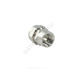 Муфта латунь никель 15Aх1/2" обжим/ВР STAHLMANN SSFL1501/2NEF
