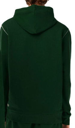 Мужская теннисная кофта Lacoste SPORT Roland Garros Edition Hoodie - green