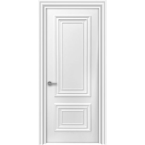 Купить Межкомнатная дверь эмаль Прима Багет белая глухая