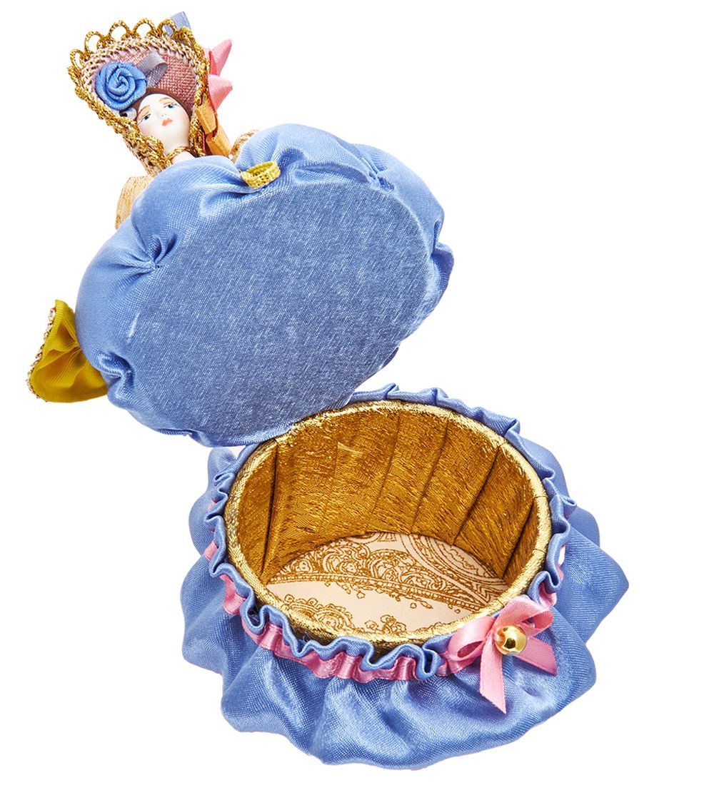 RK-733/ 6 Кукла-шкатулка «Дама с веером»